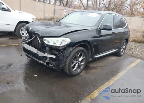 2021 BMW X3 xDrive30I z USA, uszkodzony, nr VIN 5UXTY5C08M9G24405